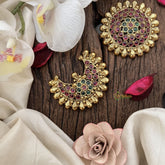 Vriksham Antique Gold Floral Chandran & Suryan Billai-G19325